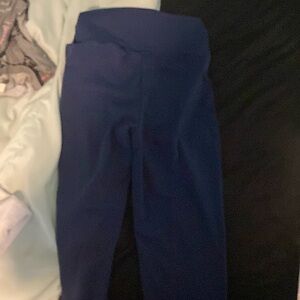 Blue dance performance pants